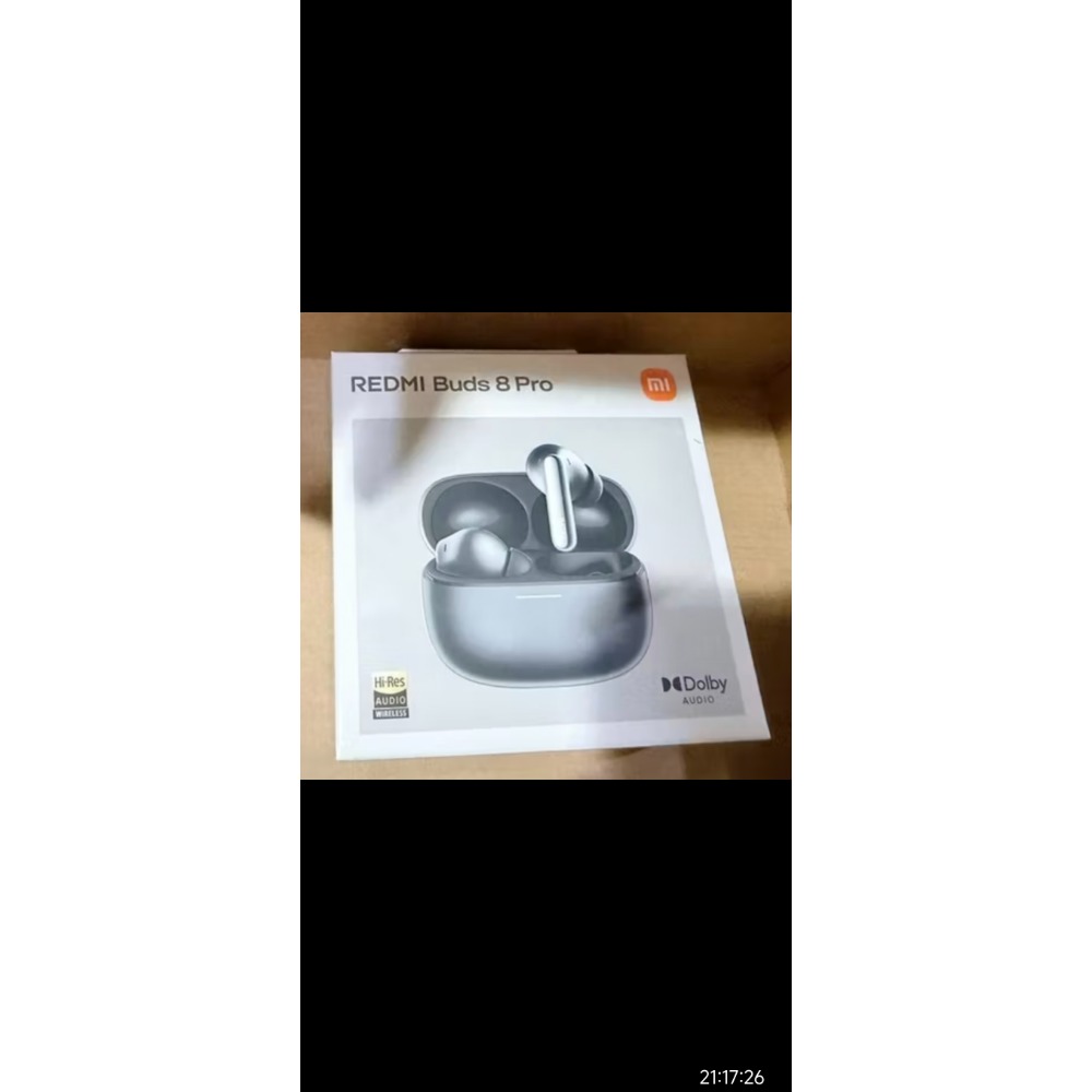 紅米藍牙耳機REDMI Buds 8 Pro黑色，全新未拆封，55dB主動降噪，杜比原聲，三麥克風，通話降噪，台灣小米-細節圖3