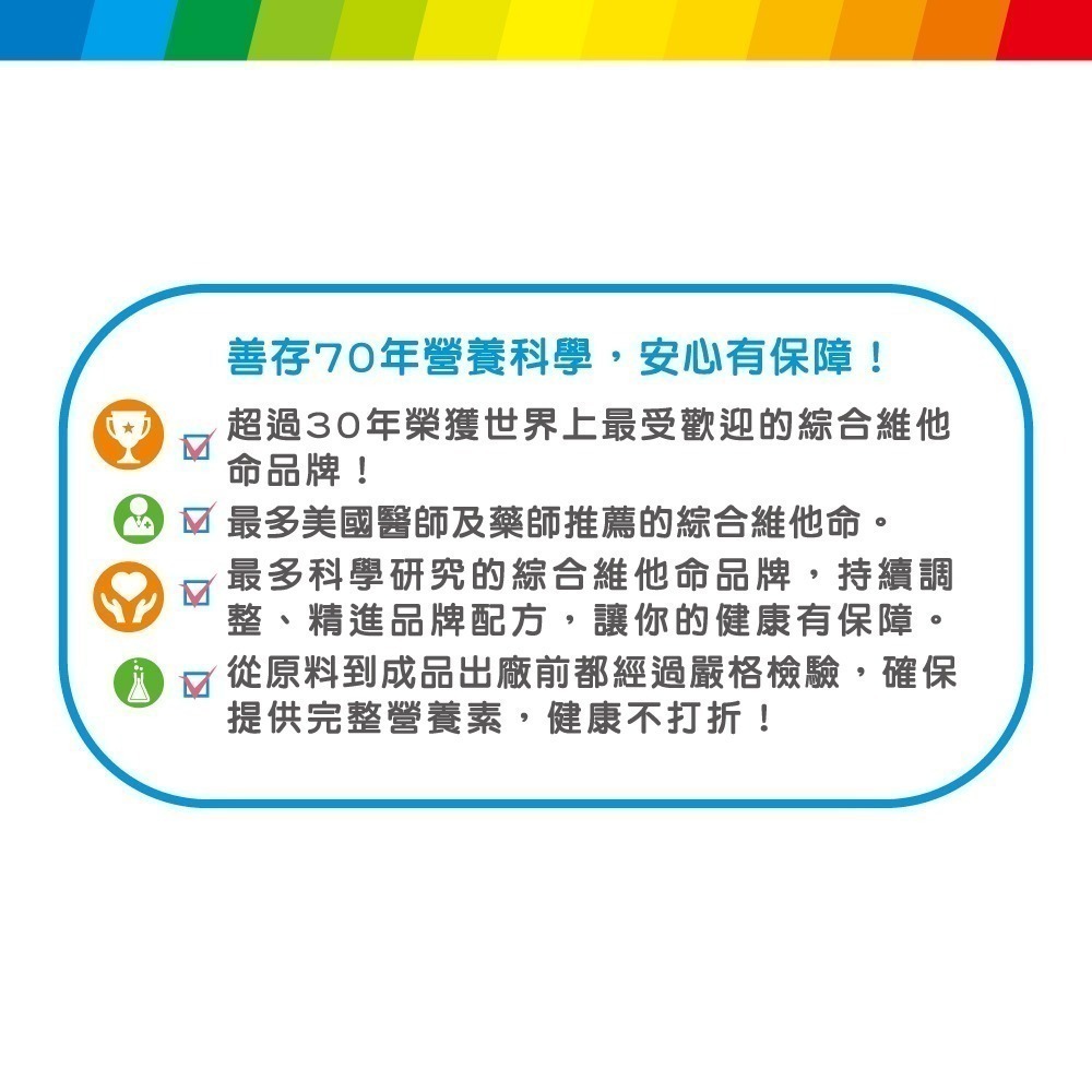 【小善存】任選 綜合維他命+鈣橘子口味／+C葡萄口味 甜嚼錠禮盒(共90錠)-細節圖8