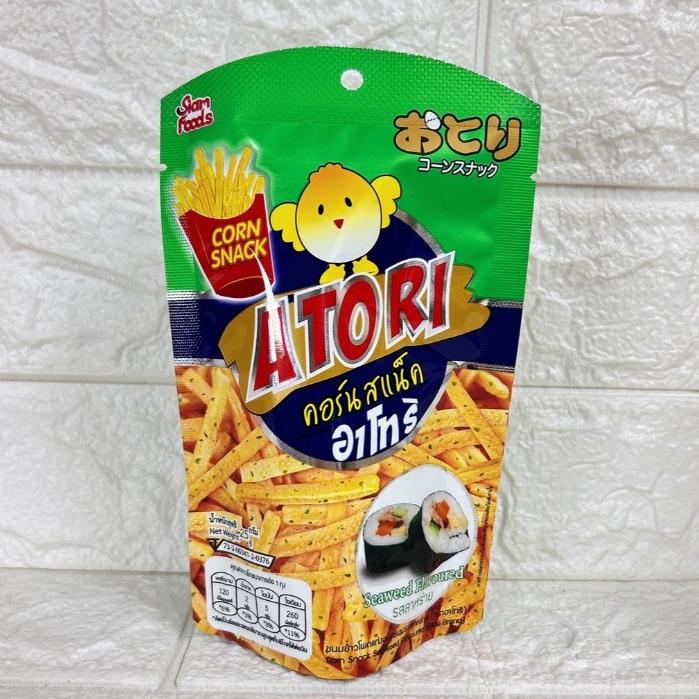 【台灣現貨 24H秒出】泰國Atori 香脆卡拉脆 25公克 3種口味 原味 海苔 韓式燒烤 小雞薯條 薯條零食 脆薯-細節圖5