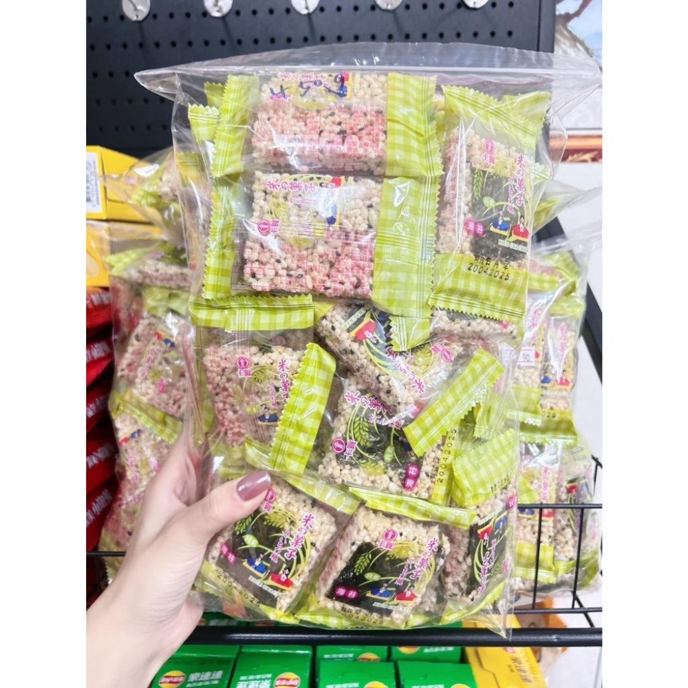 【台灣現貨 24H秒出】卡賀海苔米菓子 (300g/450g) 辦公室團購零食 拜拜餅乾 比超市便宜 酥脆素食可-細節圖4
