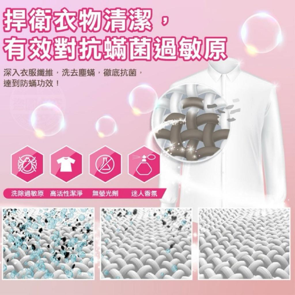 ［現貨］台灣出貨 森然小舖 御衣坊 玫瑰馨香濃縮防螨香水洗衣精補充包 洗衣精 補充包 香水洗衣精 防蟎 濃縮洗衣精-細節圖4