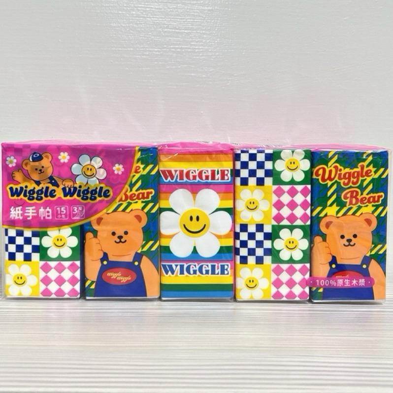 ［現貨］台灣出貨 森然小舖 正版 Wiggle Wiggle 紙手帕 10片/包 15包入 紙手帕 衛生紙 正版授權-細節圖7