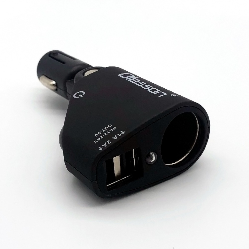 台灣現貨➣ OLESSON 奧立信 NO.1351 車用 單孔 雙USB 3.1A 雙USB 單孔 車充 手機充電器-細節圖3