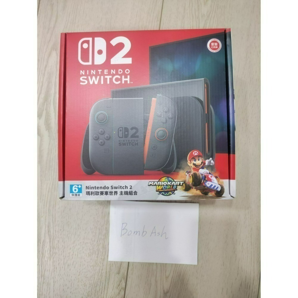 [全新] Nintendo Switch 2 瑪利歐賽車世界同捆組 NS2 PRO手把-規格圖1