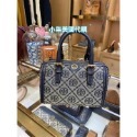 TB波士頓包枕頭包Monogram印花刺繡tory burch女包酒桶包-規格圖9