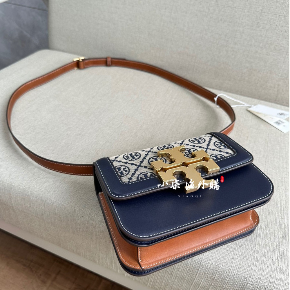 Tory Burch/湯麗柏琦 老花金磚包 豆腐包-細節圖5