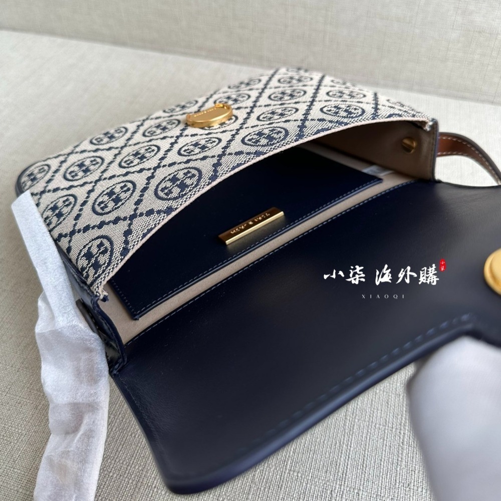 Tory Burch/湯麗柏琦 TB女包 Robinson漆皮兩用肩背包 女生單肩包 斜跨包-細節圖8