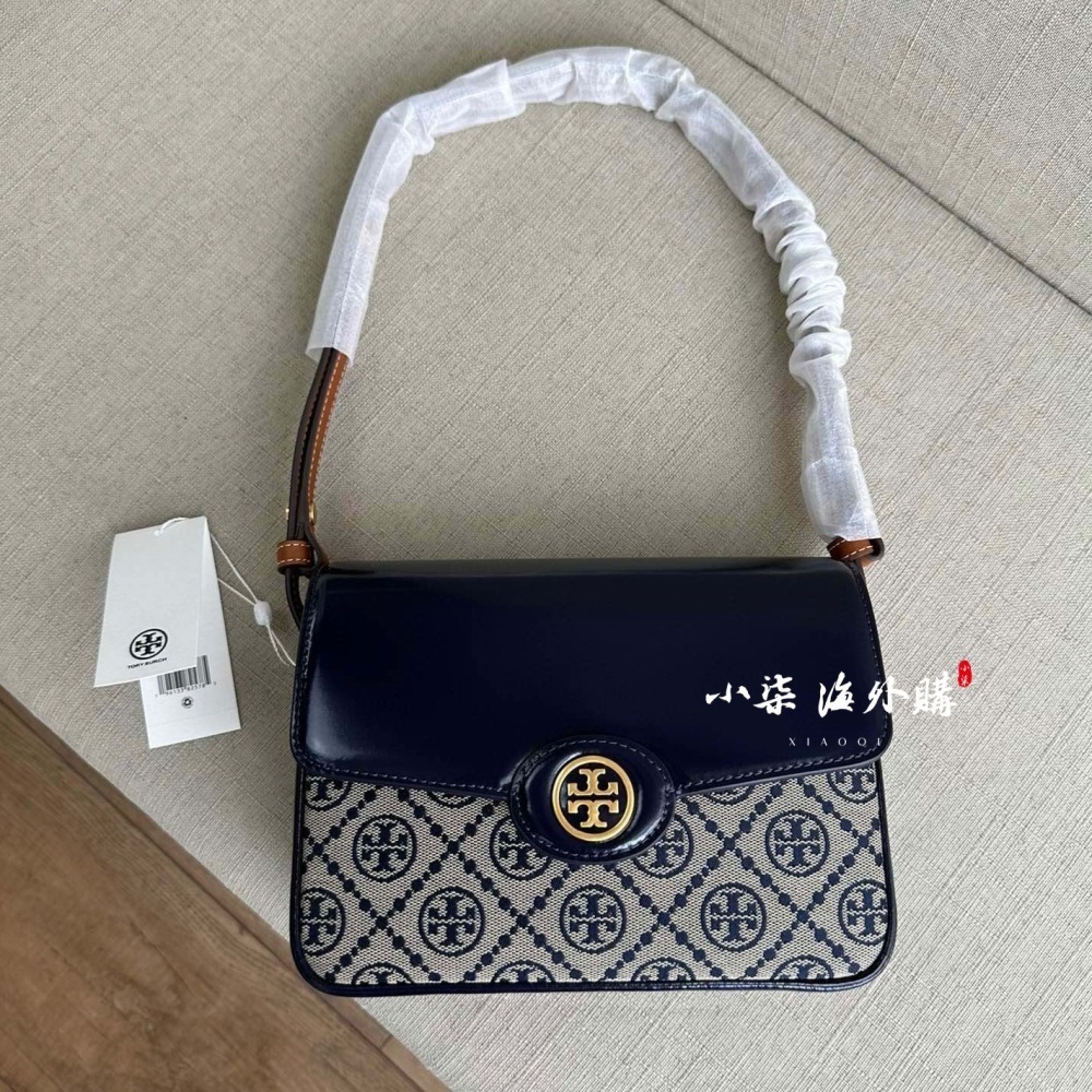 Tory Burch/湯麗柏琦 TB女包 Robinson漆皮兩用肩背包 女生單肩包 斜跨包-細節圖9