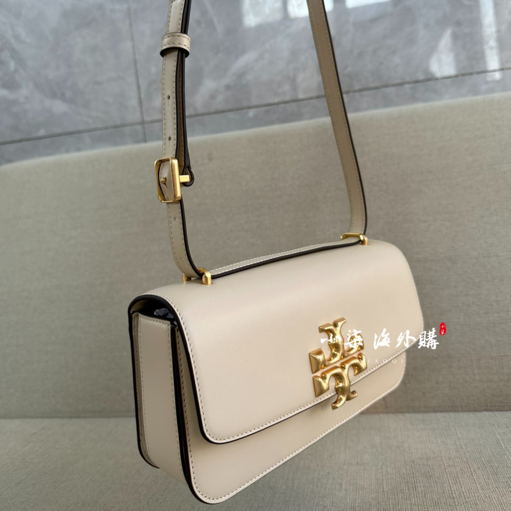 Tory Burch/湯麗柏琦 TB女包 ELEANOR 小號長款手袋 納帕牛皮 真皮女包  單肩 斜跨包-細節圖3