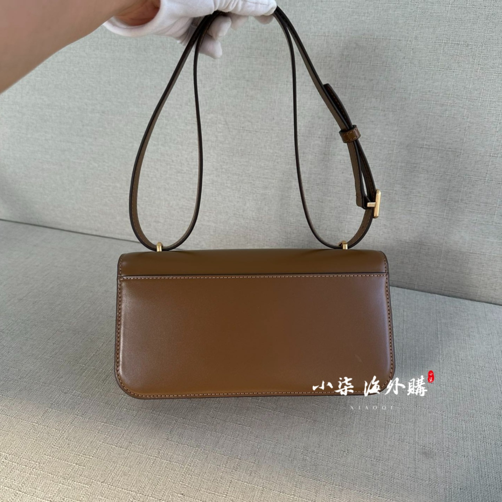Tory Burch/湯麗柏琦 TB女包 ELEANOR 小號長款手袋 納帕牛皮 真皮女包 單肩 斜跨包 實物拍攝-細節圖2