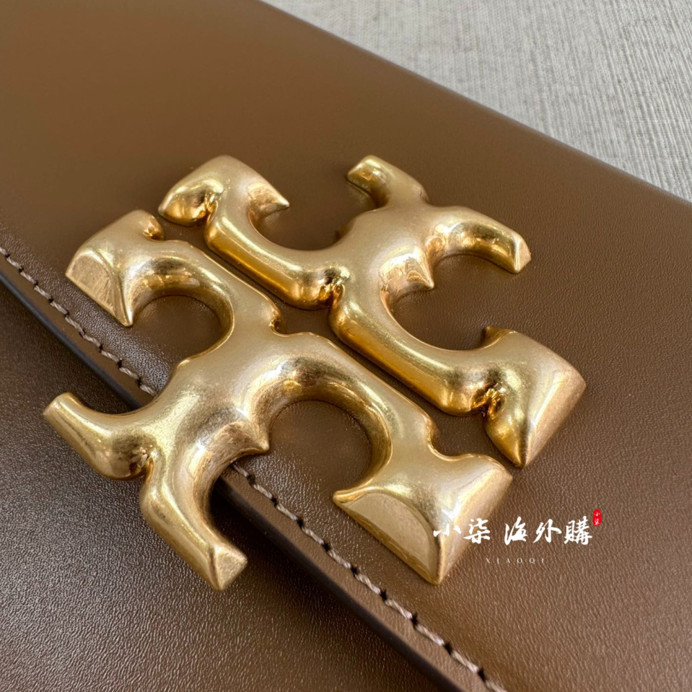 Tory Burch/湯麗柏琦 TB女包 ELEANOR 小號長款手袋 納帕牛皮 真皮女包 單肩 斜跨包 實物拍攝-細節圖5