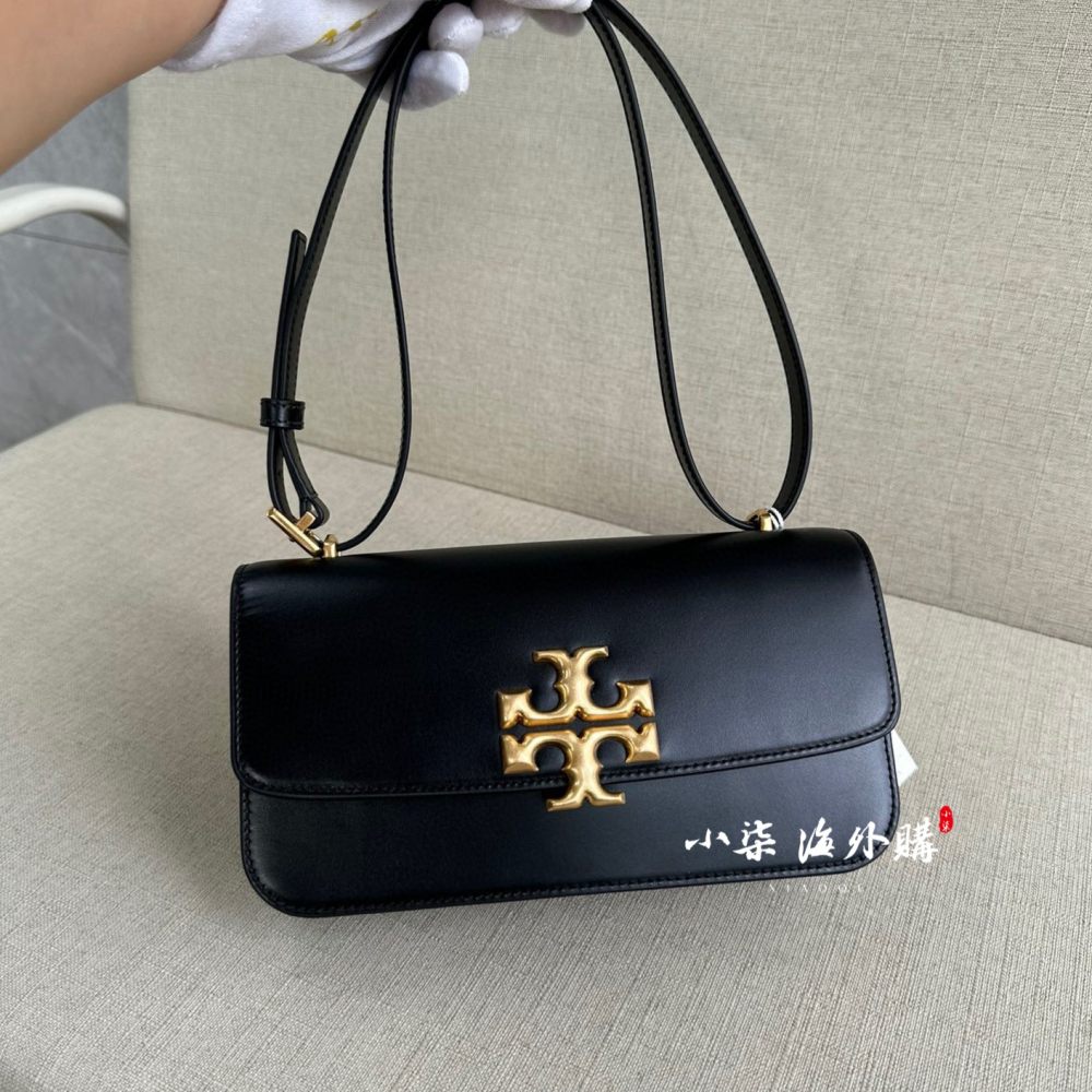 Tory Burch/湯麗柏琦 TB女包 ELEANOR 小號長款手袋 納帕牛皮 真皮女包 單肩 斜跨包 實物拍攝-細節圖10