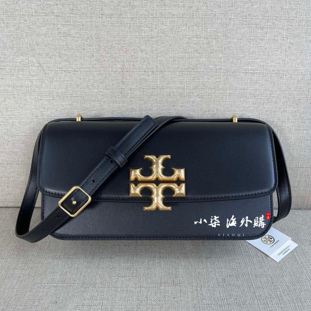Tory Burch/湯麗柏琦 TB女包 ELEANOR 小號長款手袋 納帕牛皮 真皮女包  單肩 斜跨包 實物拍攝-細節圖6