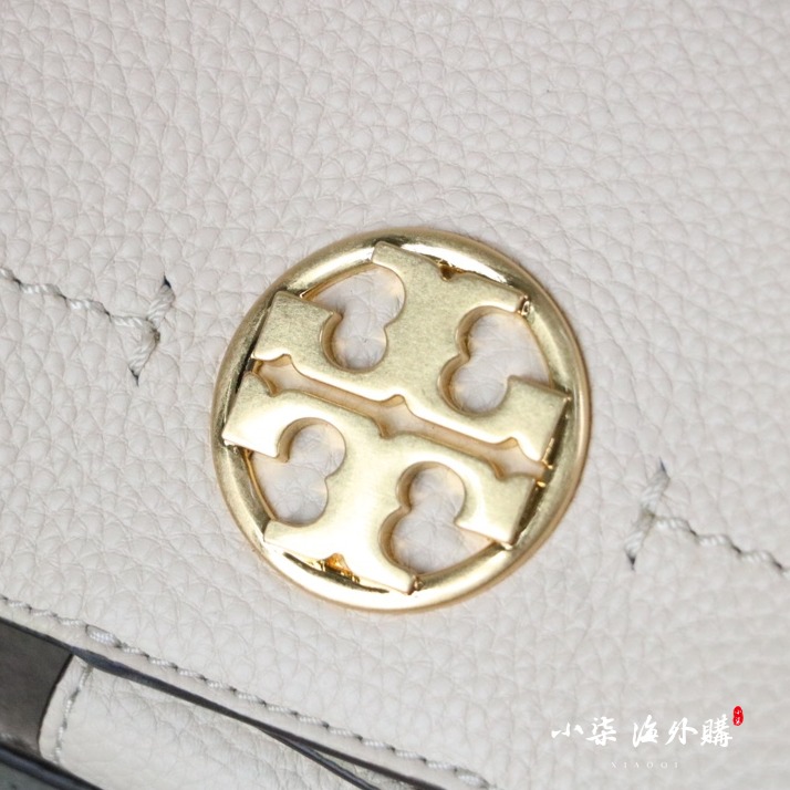 Tory Burch/湯麗柏琦 TB女包 真皮 荔枝紋 水桶包 tb 包 手提包 單肩包-細節圖5