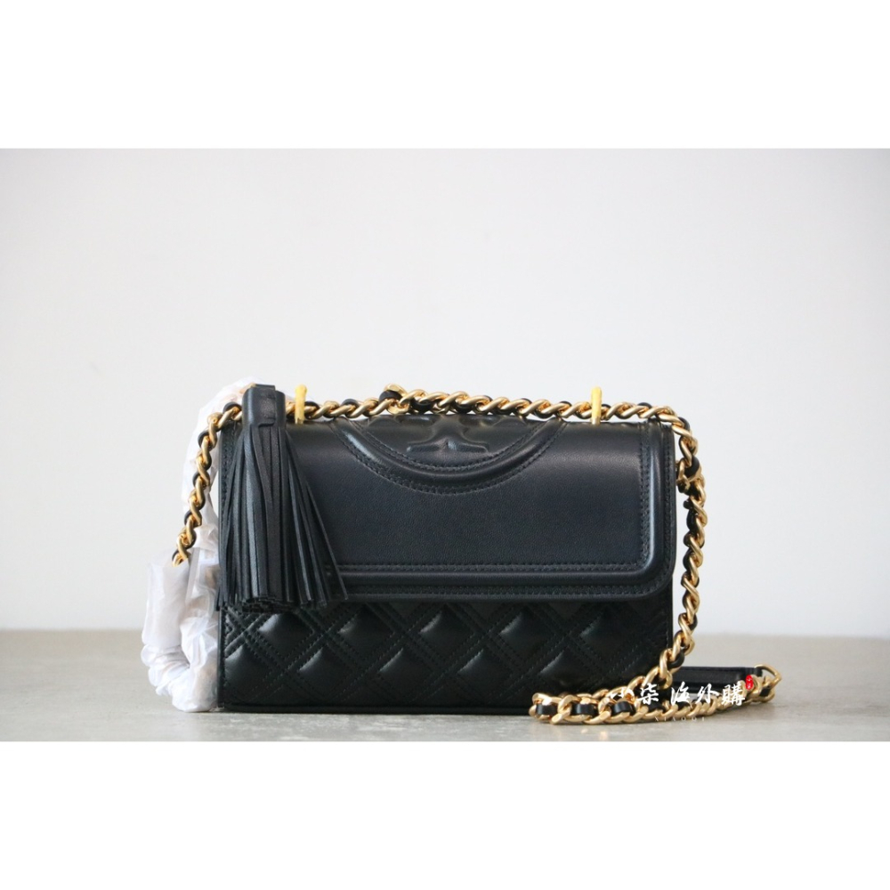 美國🇺🇸 Tory Burch/湯麗柏琦 TB Fleming 新款菱格羊皮包 鏈條包-細節圖4