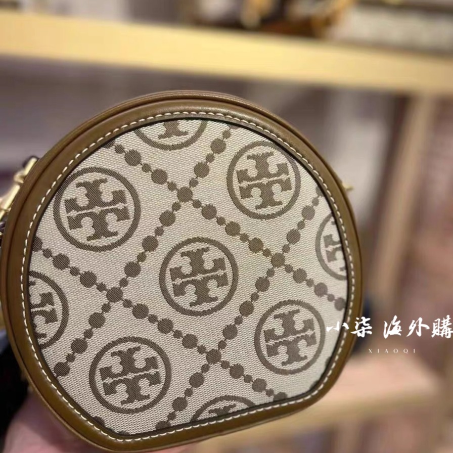 Tory Burch/湯麗柏琦 TB女包  斜跨包 圓餅包 側背包 tb手提包 單肩包 百搭肩背包 小圓包-細節圖6