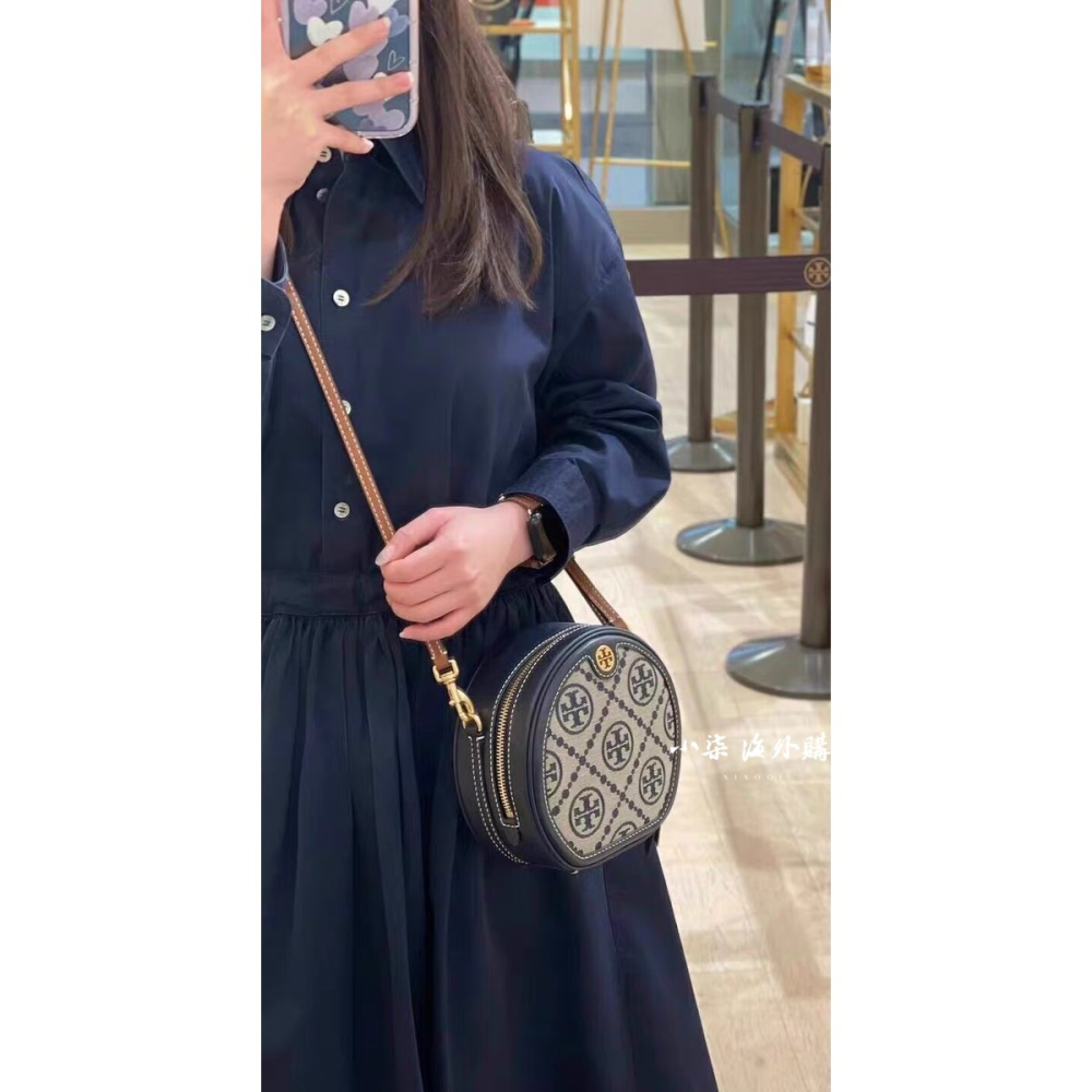 Tory Burch/湯麗柏琦 TB女包  斜跨包 圓餅包 側背包 tb手提包 單肩包 百搭肩背包 小圓包-細節圖8