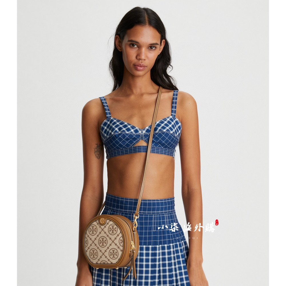 Tory Burch/湯麗柏琦 TB女包  斜跨包 圓餅包 側背包 tb手提包 單肩包 百搭肩背包 小圓包-細節圖9