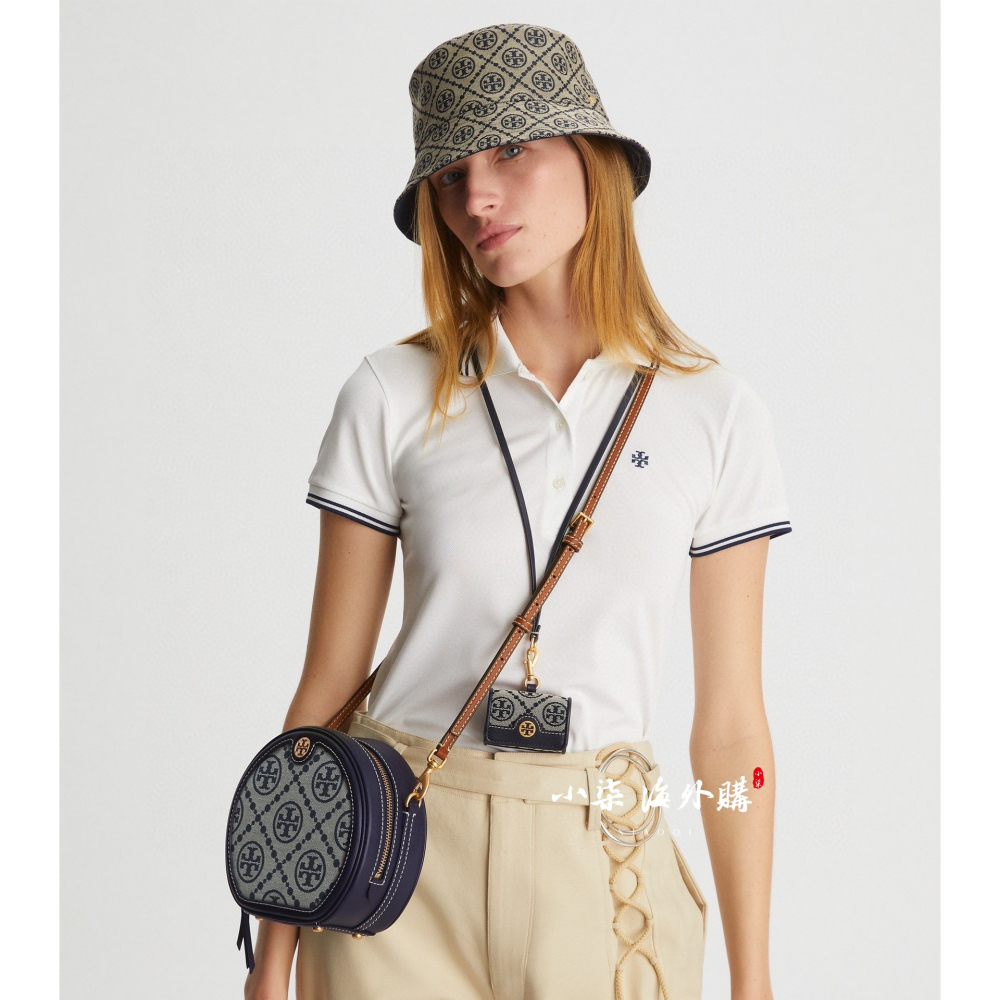 Tory Burch/湯麗柏琦 TB女包  斜跨包 圓餅包 側背包 tb手提包 單肩包 百搭肩背包 小圓包-細節圖11