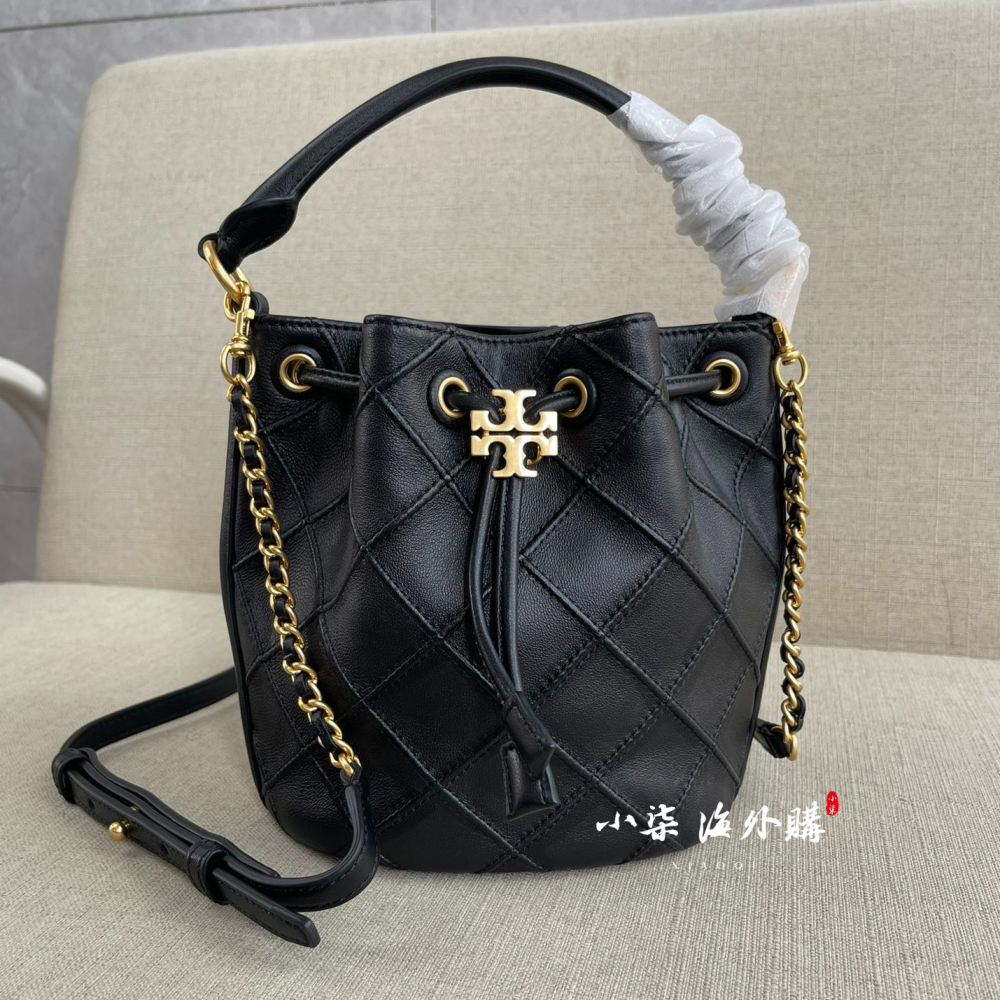 Tory Burch/湯麗柏琦 TB女包 真皮 FLEMING 小號水桶包 手提包  牛皮真皮包-細節圖4