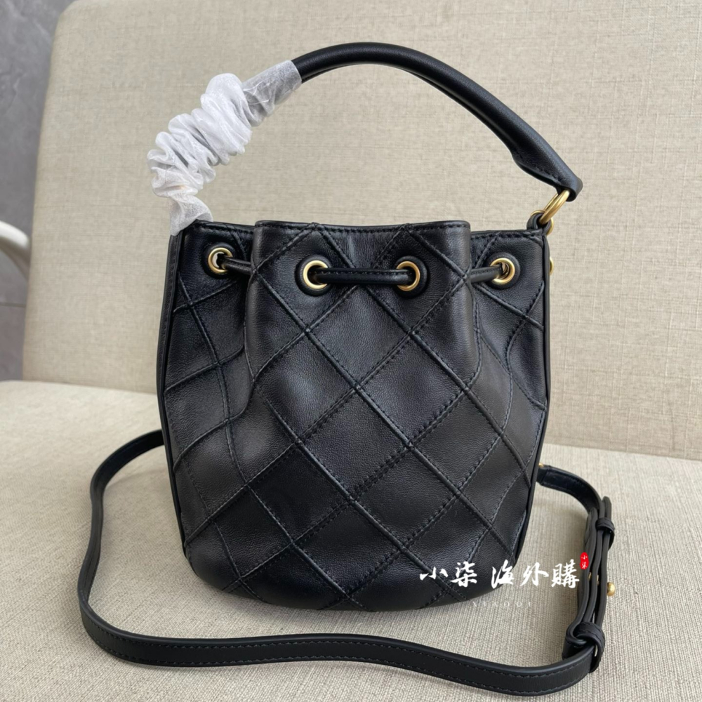 Tory Burch/湯麗柏琦 TB女包 真皮 FLEMING 小號水桶包 手提包  牛皮真皮包-細節圖5
