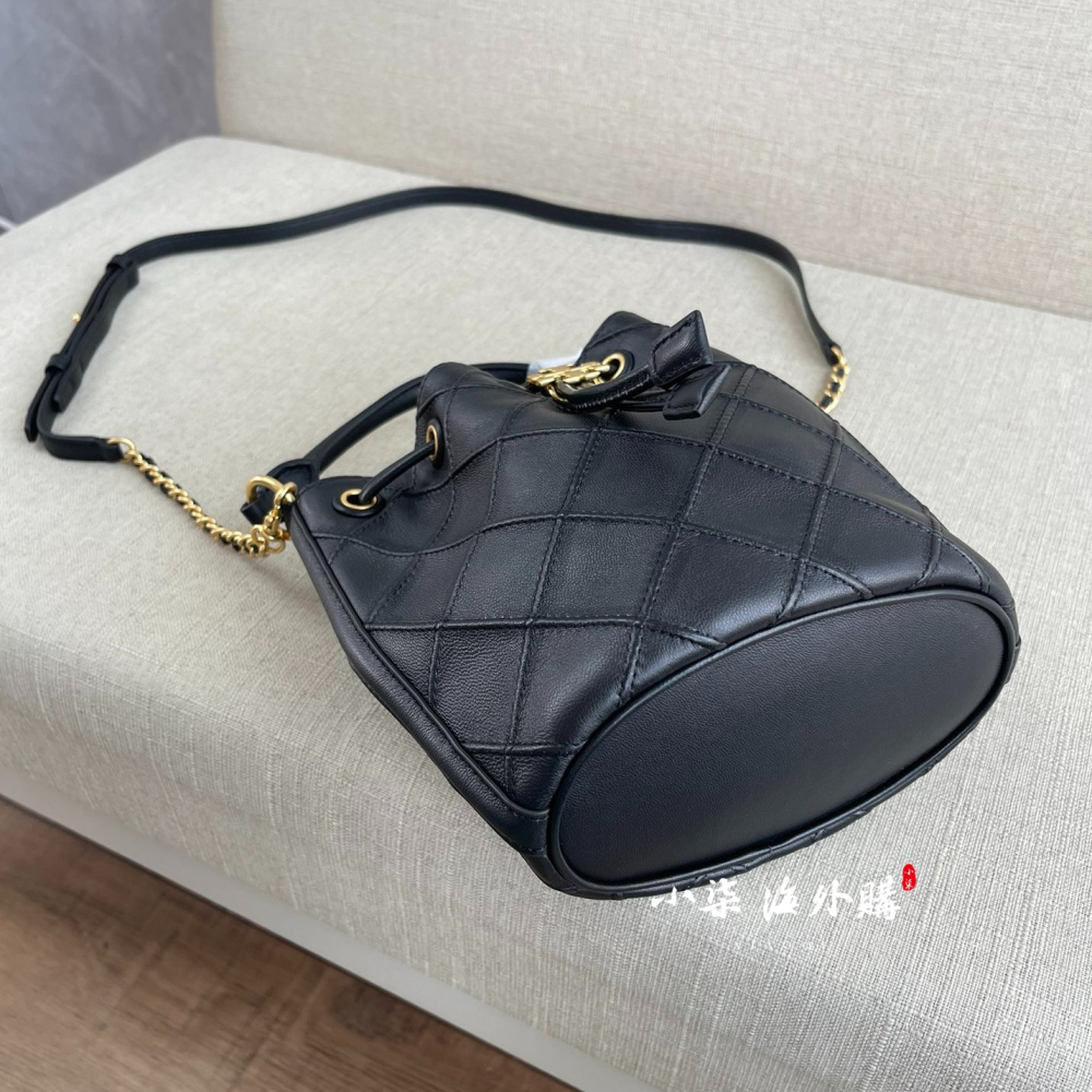 Tory Burch/湯麗柏琦 TB女包 真皮 FLEMING 小號水桶包 手提包  牛皮真皮包-細節圖7