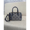 Tory Burch/湯麗柏琦 TB經典款老花 焦糖色 大款波士頓包 斜背包 枕頭包-規格圖10