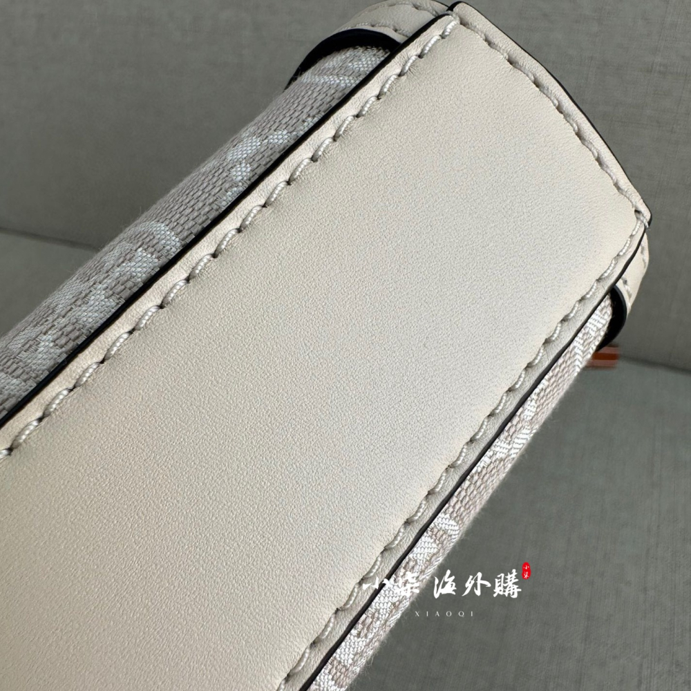 實物拍攝 湯麗柏琦 TB女包 Monogram老花 mini托特包 tory Burch斜挎手提女包-細節圖9