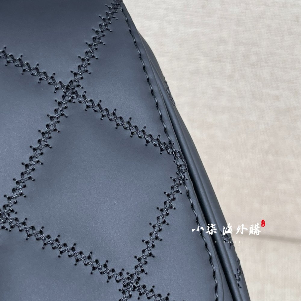 Tory Burch/湯麗柏琦 TB Willa 車線菱格 消光黑 迷你斜背包 小廢包 WOC包-細節圖7