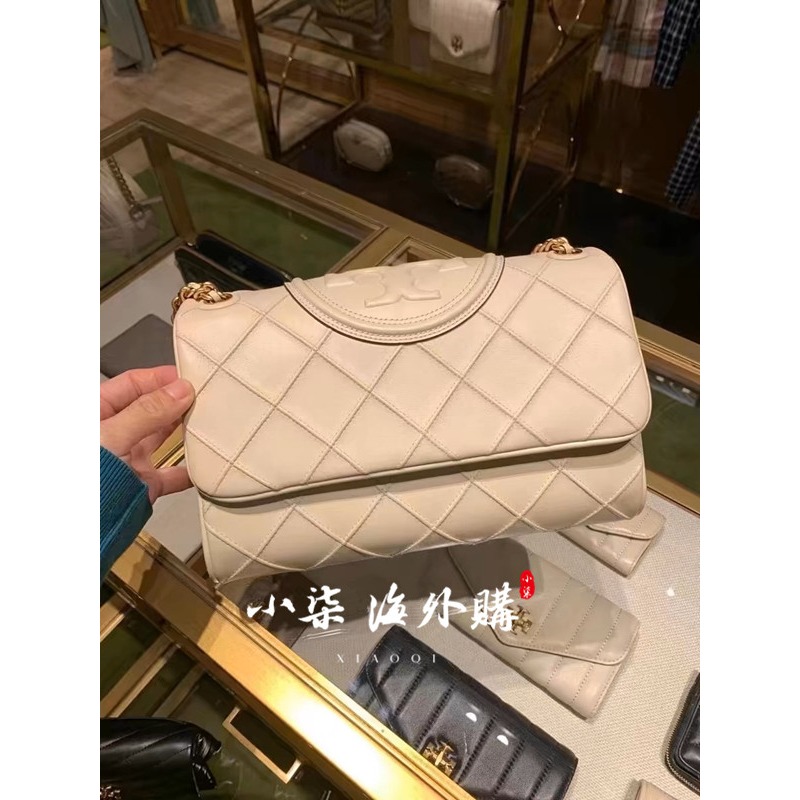 Tory Burch/湯麗柏琦 TB女包  新款鏈條包 翻蓋包 斜背包 單肩包 腋下包 Fleming 肩背包 斜挎包-細節圖9