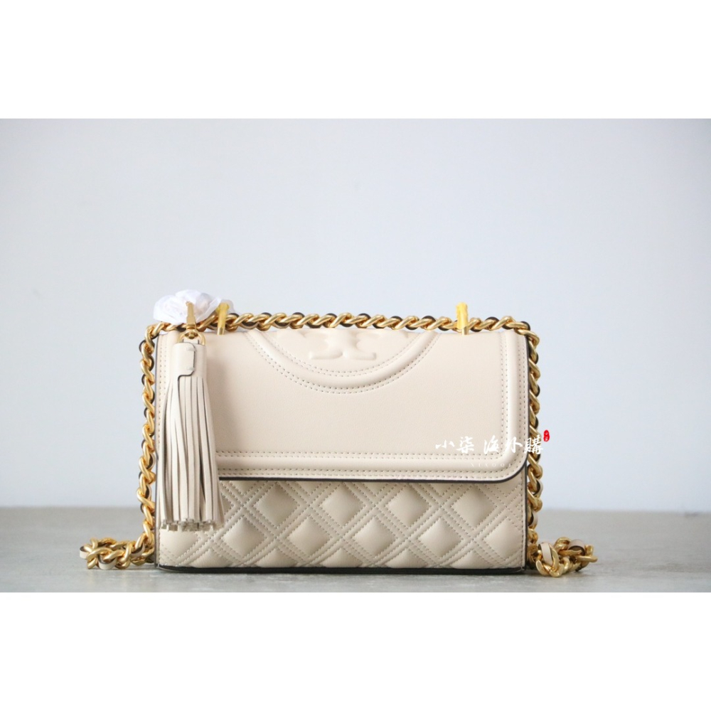 Tory Burch/湯麗柏琦 TB女包 真皮 經典款 羊皮單肩包 tb包  Fleming 手提包-細節圖8