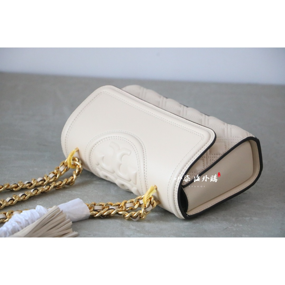 Tory Burch/湯麗柏琦 TB女包 真皮 經典款 羊皮單肩包 tb包  Fleming 手提包-細節圖10