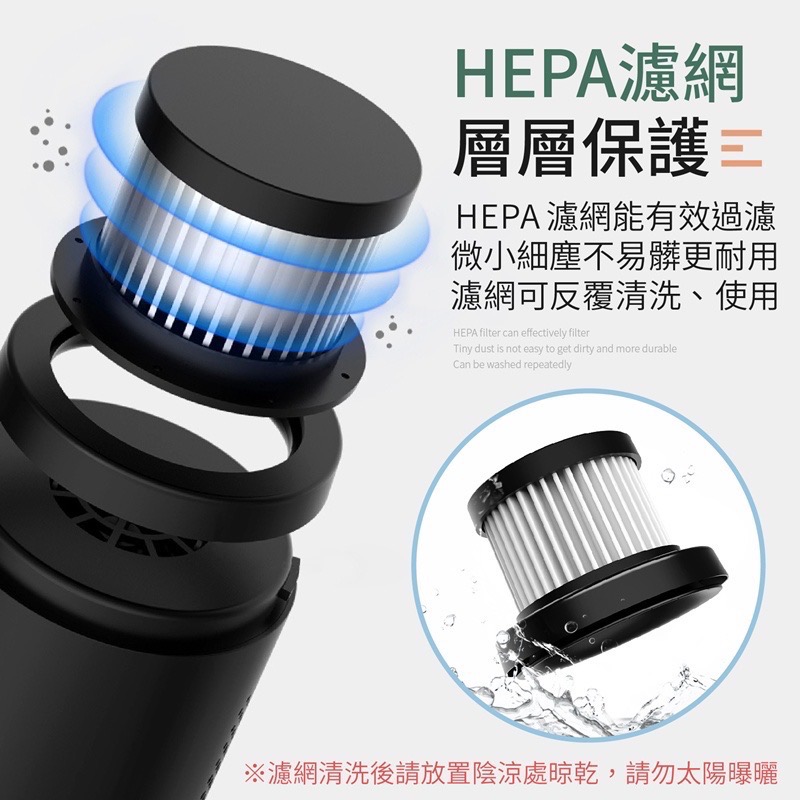 「僅使用一到二次，出清價」無線手持吸塵器 無線吸塵器 車用吸塵器  家用吸塵器 居家吸塵 汽車吸塵器 手持吸塵器-細節圖7