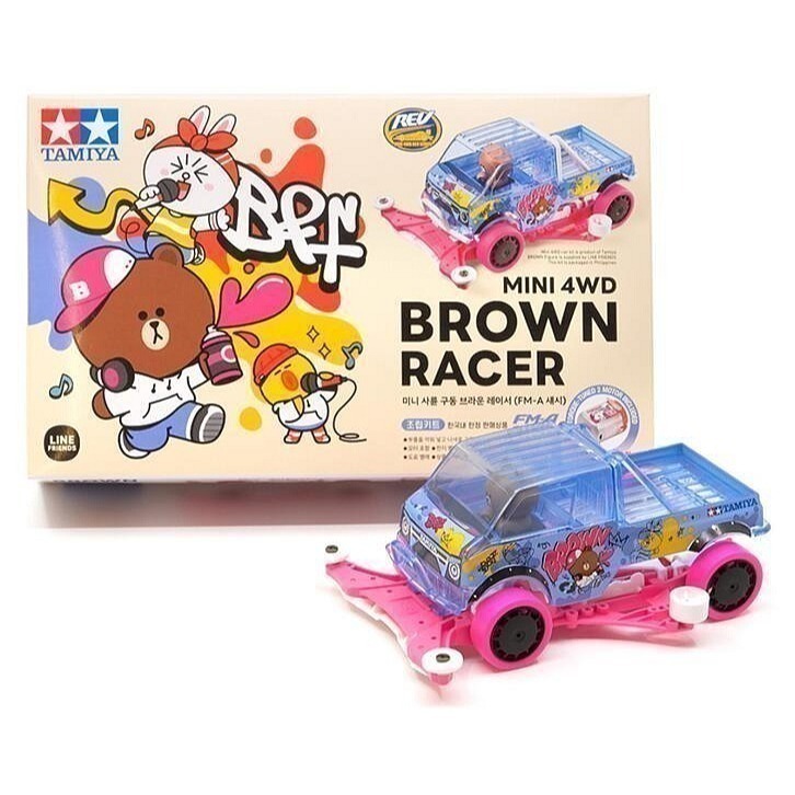 SDS桃園店➠ 田宮四驅車 92443 LINE聯名 熊大 貨卡 K4 (FM-A底盤)-細節圖3