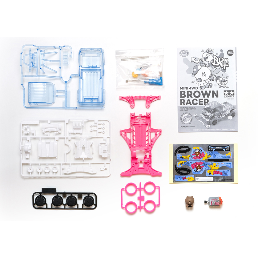 SDS桃園店➠ 田宮四驅車 92443 LINE聯名 熊大 貨卡 K4 (FM-A底盤)-細節圖4