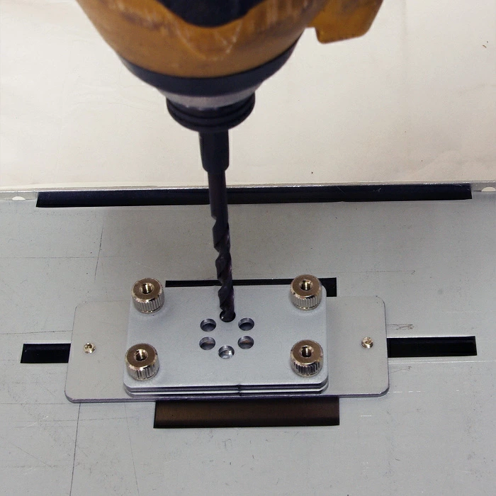 SDS桃園店➠ 日本 汐見板金 四驅車 導輪鑽孔 治具，自己製作 輕量化導輪-細節圖3