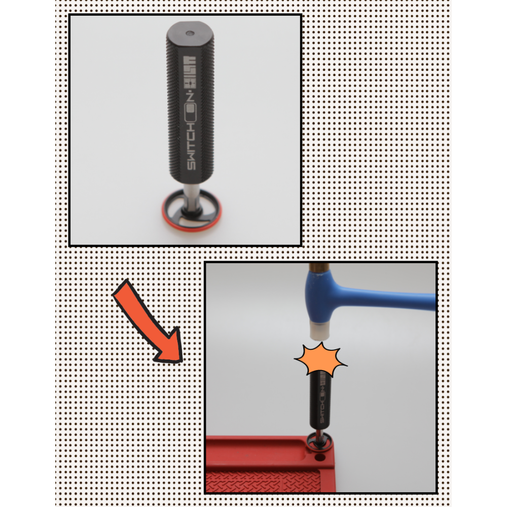 SDS桃園店👍韓國 Switch-on 四驅車 導輪內圈的培林位釋放壓力 輔助工具-細節圖5