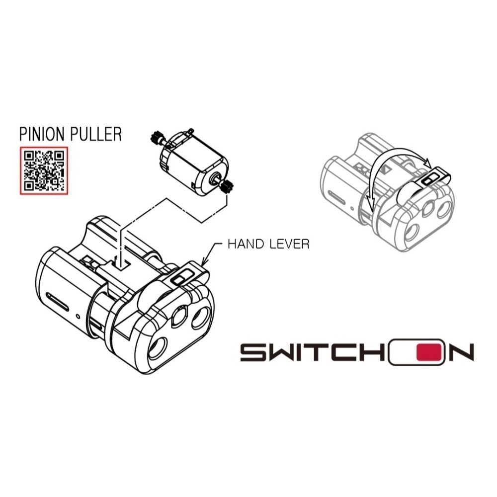 SDS桃園店➠韓國 Switch-on 四驅車 馬達齒輪 拆、裝 輔助工具器-細節圖8