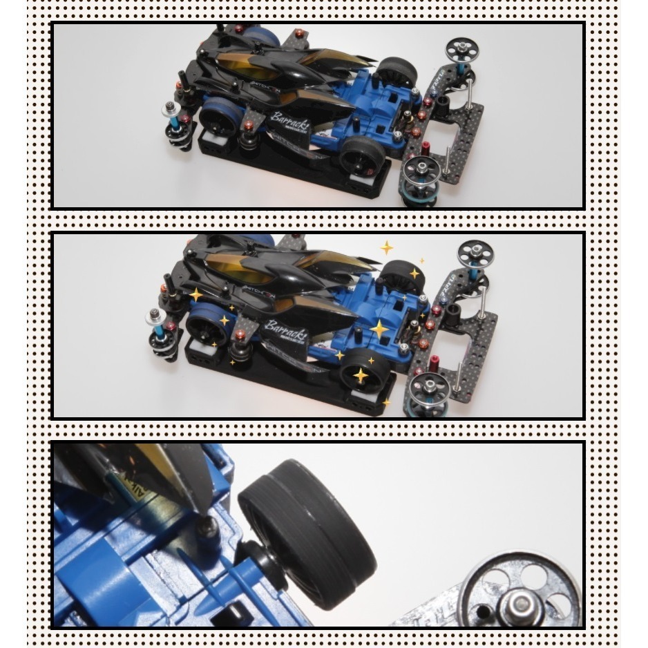 SDS桃園店➠韓國 Switch-on 四驅車 馬達冷卻系統 C1 + 輪胎清潔架，含DC 12V插頭-細節圖5