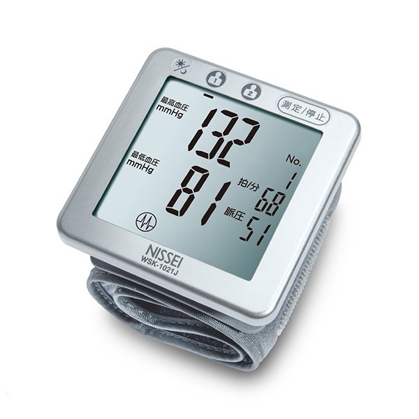 【來電有優惠】NISSEI 日本精密手腕式電子血壓計 WSK-1021J-細節圖6