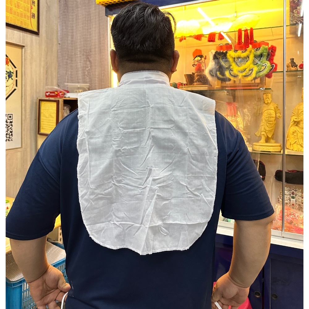 【現貨】各位道長 道友 道士 法師    白領巾 (( 假內衣 ) )-細節圖3