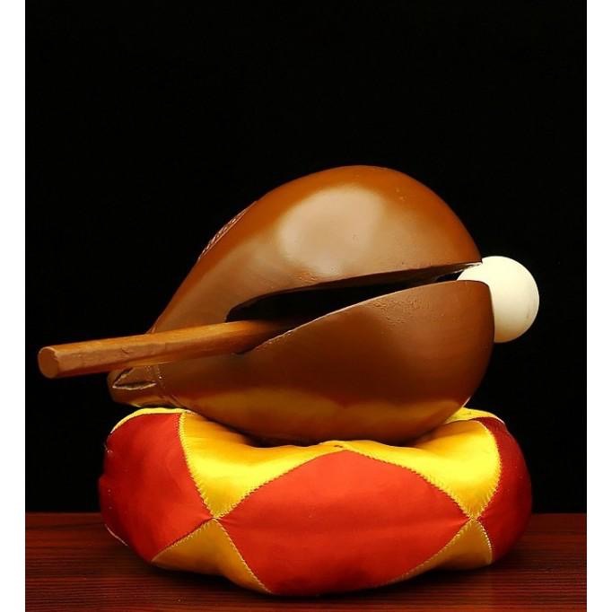 佛教用品  道教法器  打擊樂器  木魚  磬缽-細節圖7