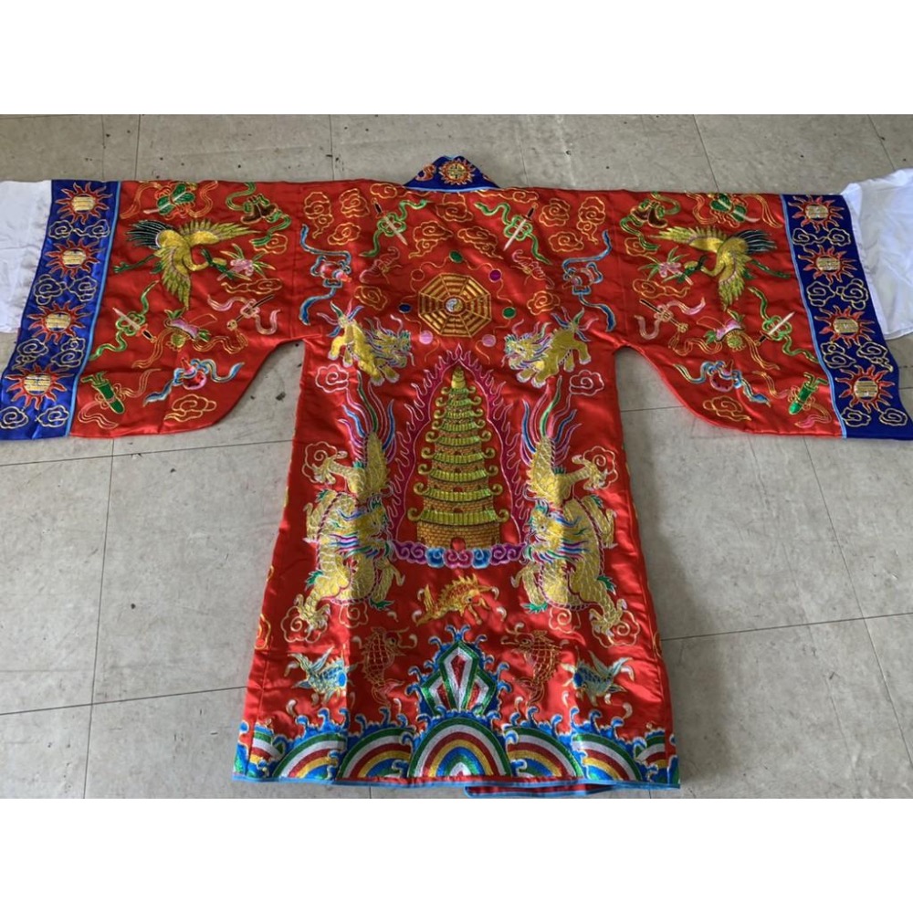 道長 道友 道士 法師 多用型（龍虎衣）-細節圖8