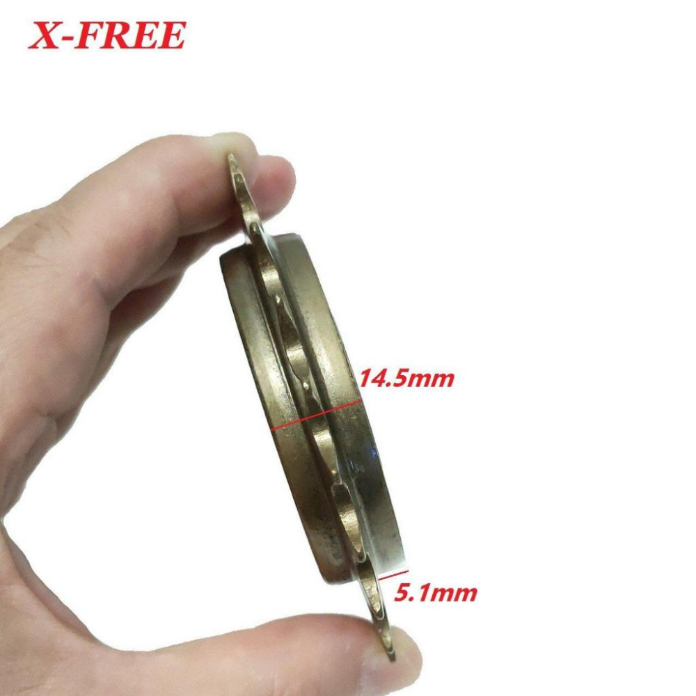 X-FREE 22T自行車單速飛輪 腳踏車22齒1速飛輪 淑女車單速車童車三輪車鎖牙式飛輪 另有16t 18t 20t-細節圖2