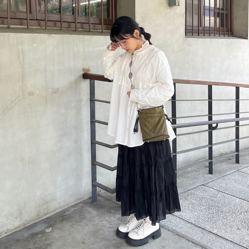 荷葉設計蛋糕裙-細節圖5