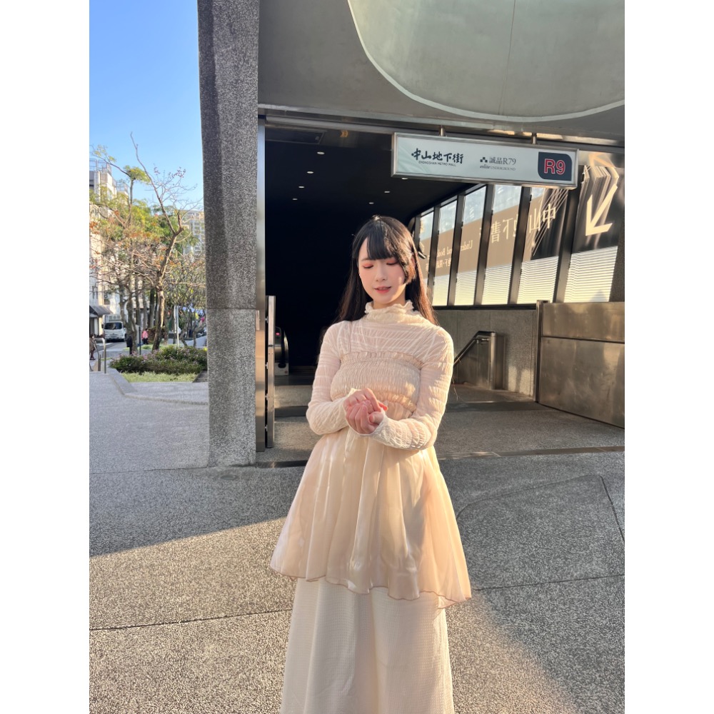 光澤感仙女疊穿吊帶-細節圖4