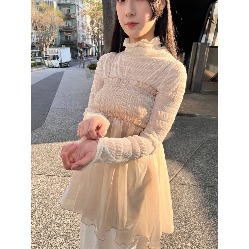 光澤感仙女疊穿吊帶-細節圖5