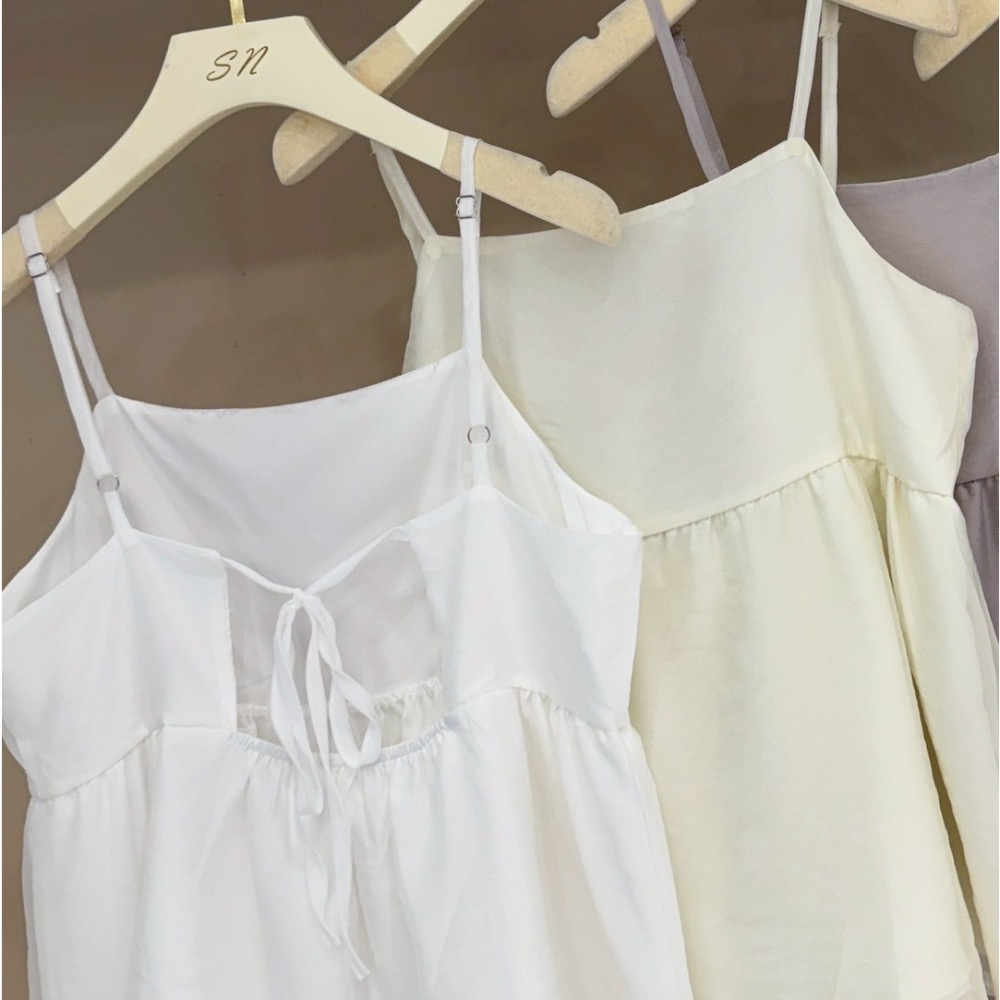 雪紡後鏤空背心-細節圖2