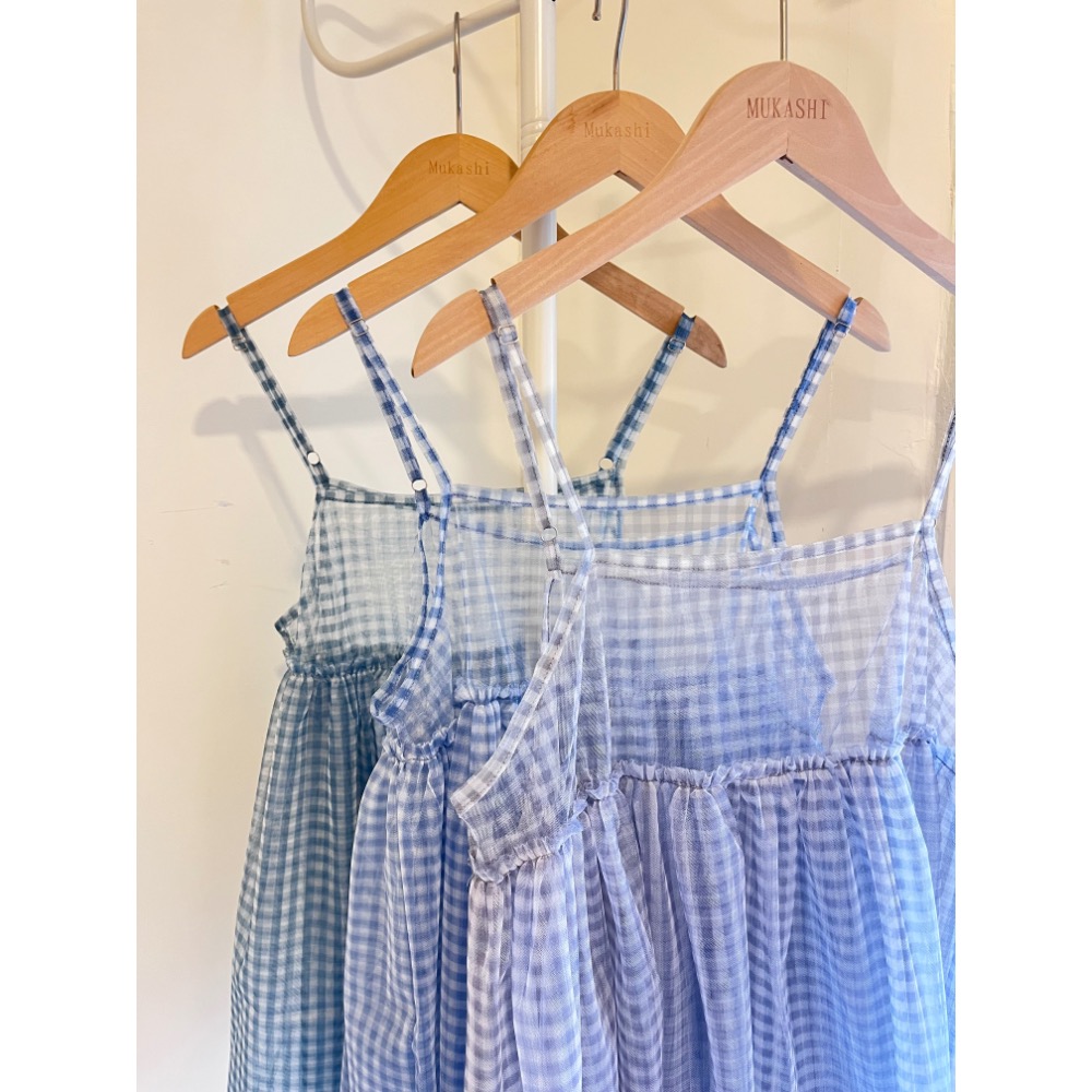 格紋透膚背心-細節圖4