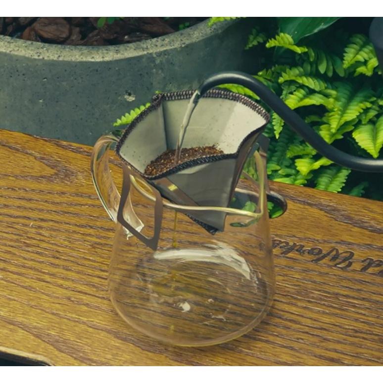 【澄韻堂】現貨  Camping 掛耳濾杯 1-2cup (附收納盒)  濾紙 濾網 咖啡濾紙-細節圖9